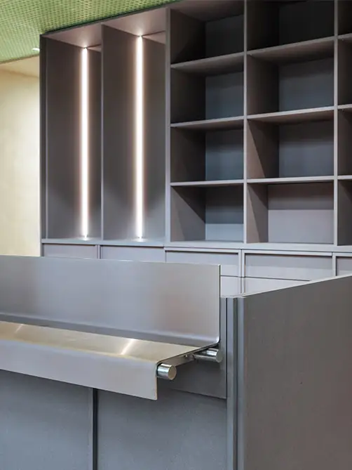 Delafair Innenausbau - Projekt LES Eventspace Berlin