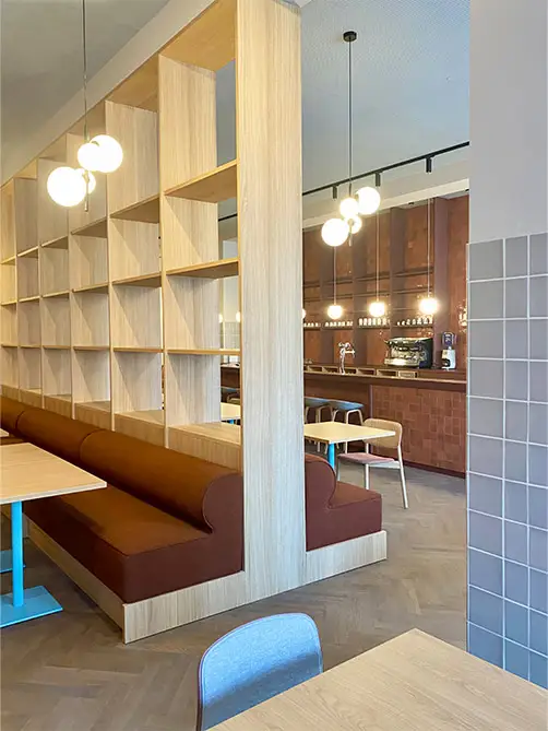 Delafair Innenausbau - Projekt Hotel Qnorke Spandau